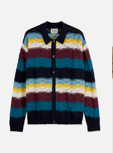 Open Structure Knitted Cardigan