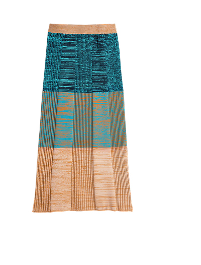 Maxi Ribbed Knitted Skirt