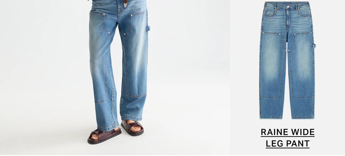 Raine High Rise Wide Leg Pant