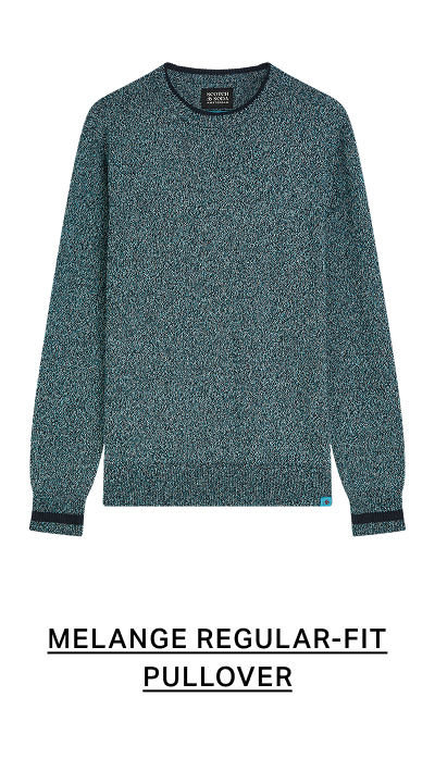 Melange Regular-Fit Pullover