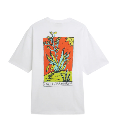 Front And Back Artwork Loose-Fit T-Shirt