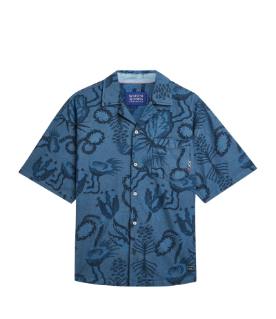 Printed Chambray Shirt