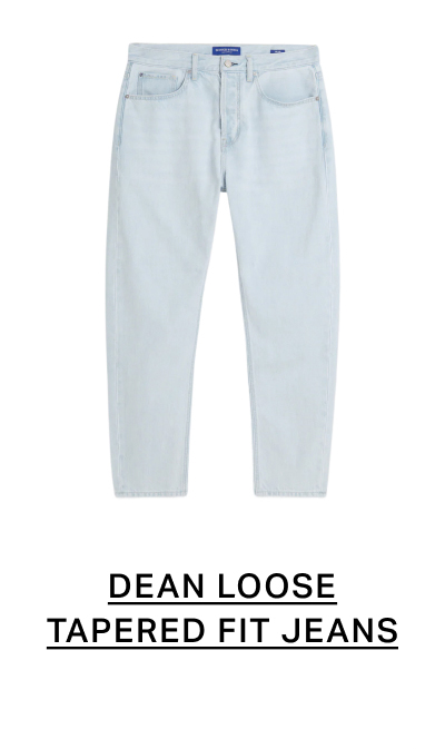 Dean Loose Taperedfit Jeans – Outpost Blue
