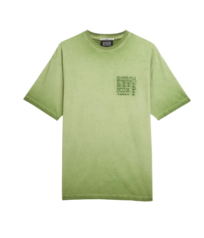 Embroidered Artwork Relaxed-Fit T-Shirt