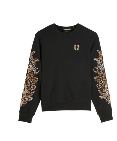 Embroidered Regular-Fit Sweatshirt