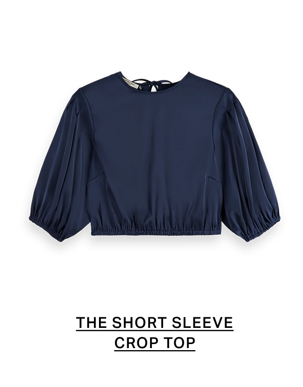 Short Sleeve Crop Top