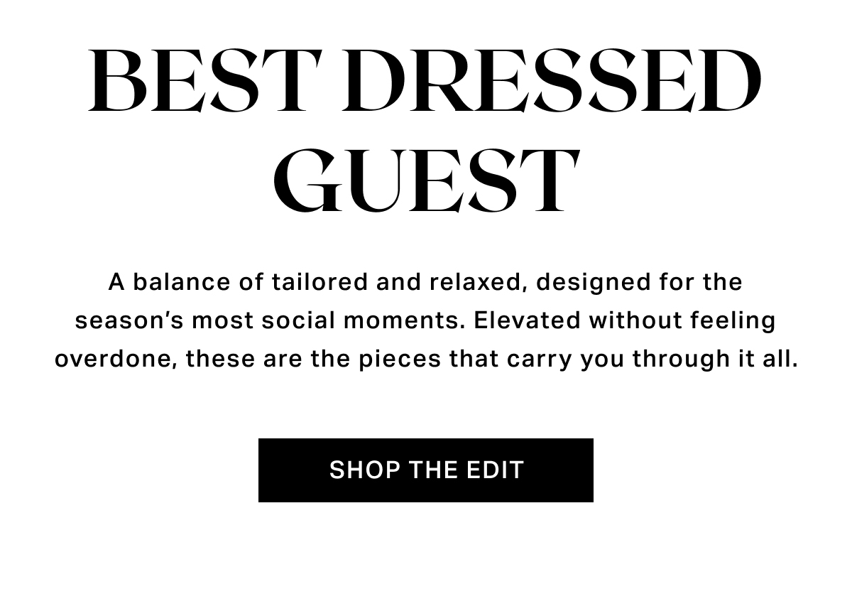 Best Dressed Guest