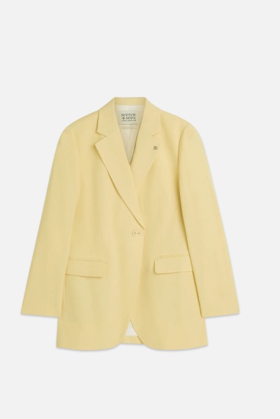 Relaxed Single Breasted Blazer