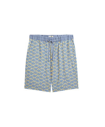 Fave Printed Linen Relaxed-Fit Bermuda Shorts