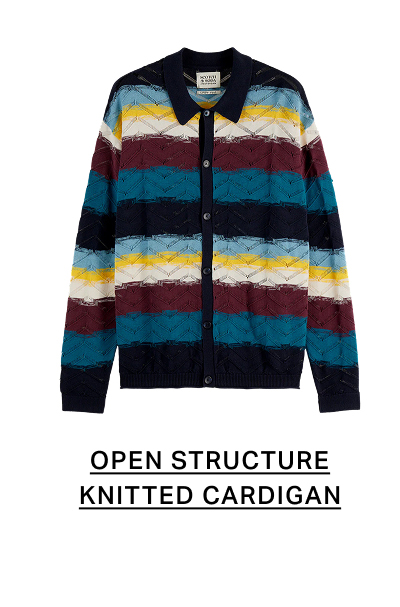 Open Structure Knitted Cardigan