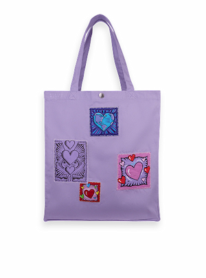 Scotch & Soda x Burton Morris Heart Tote Bag