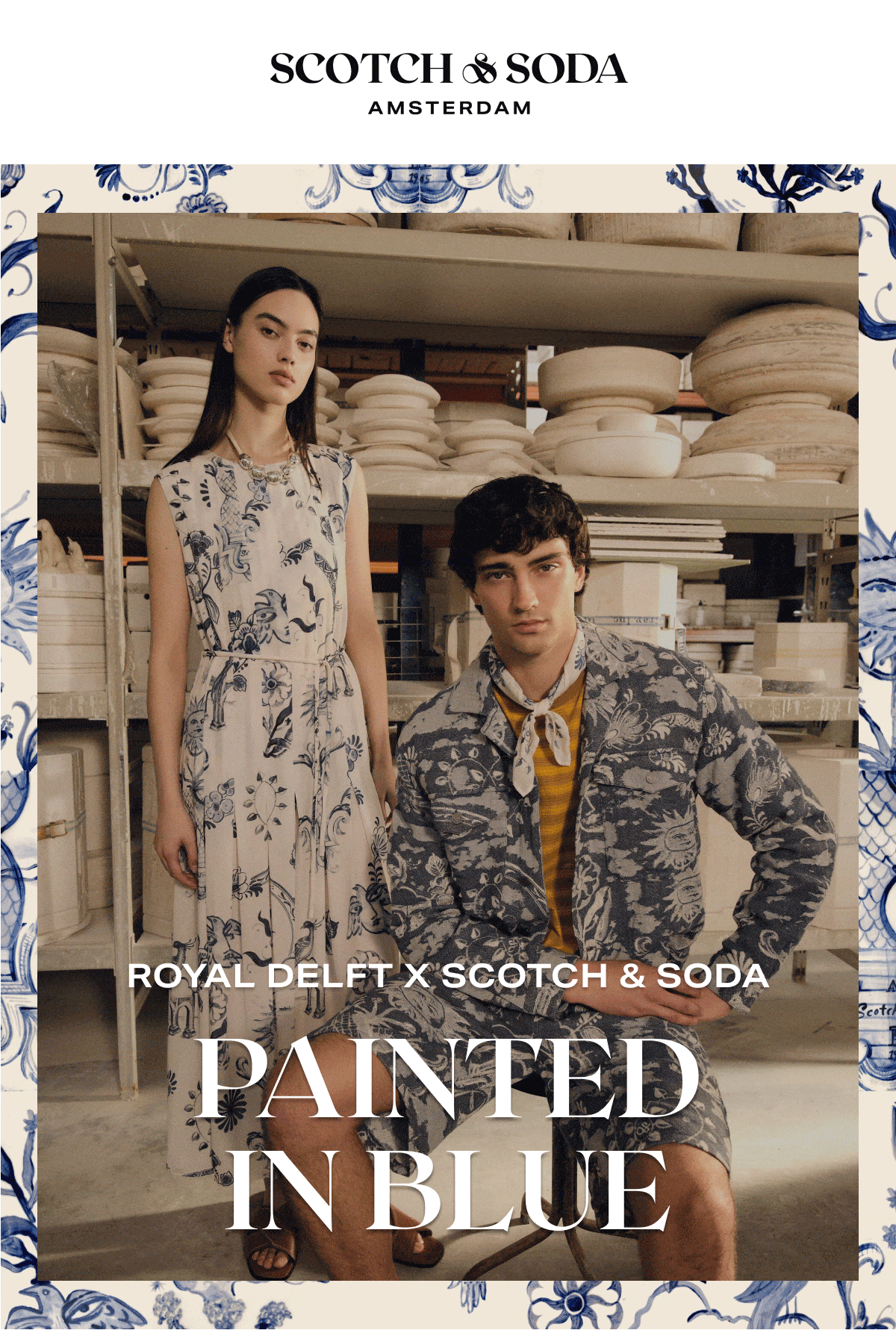 Royal Delft x Scotch & Soda