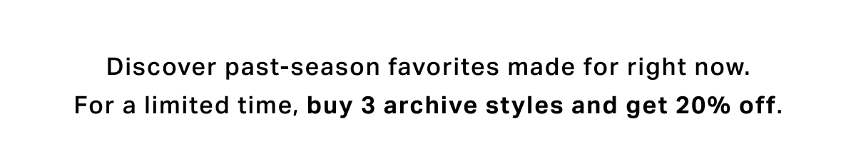 Archive Sale