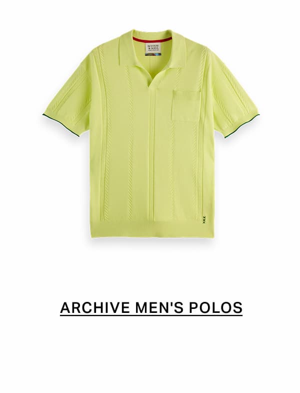 Archive Men's Polos