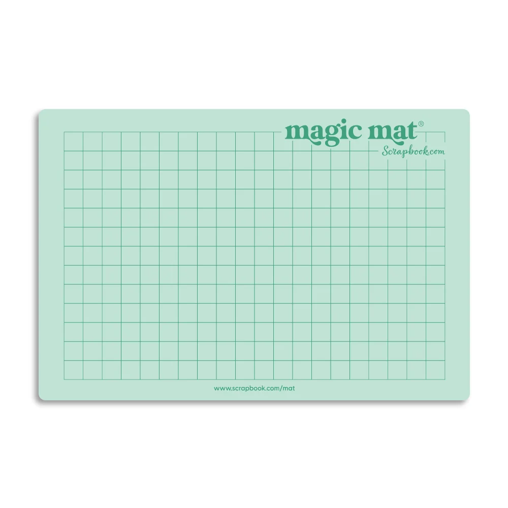 Scrapbook.com - Magic Mat - Mint Edition - Standard - Cutting Pad for Select Machines - 6.125 x 8.75