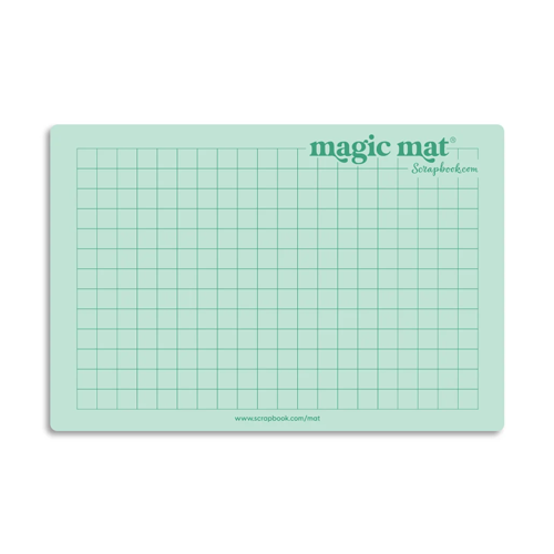 Scrapbook.com - Magic Mat - Mint Edition - Standard - Cutting Pad for Select Machines - 6.125 x 8.75