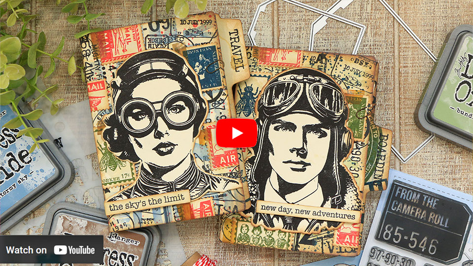 How to Use Your Stamps to Collage! | Card Making & Scrapbooking Tutorial