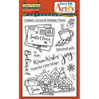 Dare 2B Artzy - Clear Photopolymer Stamps - Letters To Santa