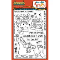 Dare 2B Artzy - Clear Photopolymer Stamps - Up On The Rooftop
