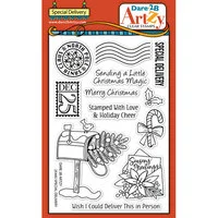 Dare 2B Artzy - Clear Photopolymer Stamps - Special Delivery