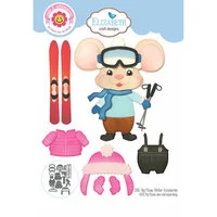Elizabeth Craft Designs - Living It Up Collection - Dies - Big Mouse Winter Accessories
