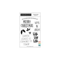 Concord and 9th - Clear Photopolymer Stamps - Jolly St. Nick