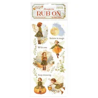 Stamperia - Whispering Woods Collection - Rub-On Transfers - Fairy