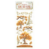 Stamperia - Whispering Woods Collection - Rub-On Transfers - Oak