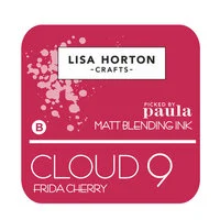 Lisa Horton Crafts - Picked By Paula Collection - Cloud 9 Matte Blending Ink Pads - Frida Cherry