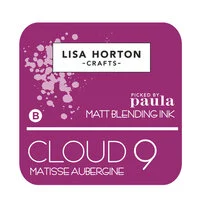 Lisa Horton Crafts - Picked By Paula Collection - Cloud 9 Matte Blending Ink Pads - Matisse Aubergine
