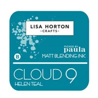 Lisa Horton Crafts - Picked By Paula Collection - Cloud 9 Matte Blending Ink Pads - Helen Teal