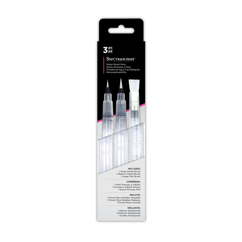 Crafter's Companion - Spectrum Noir - Water Brushes - 3 pack