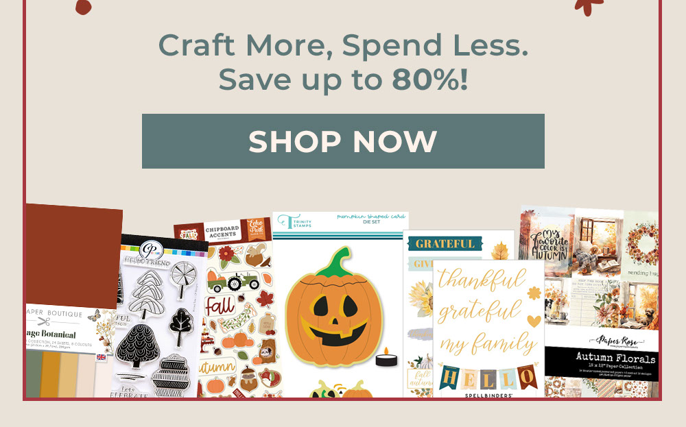 Craft More, Spend Less. Save up to 80%!