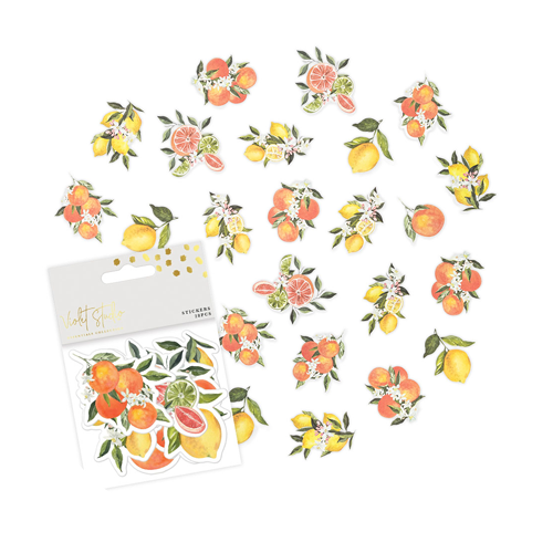 Violet Studio - Die Cut Stickers - Citrus