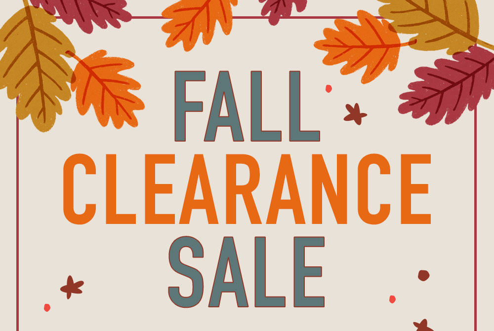 Spring Clearance Event