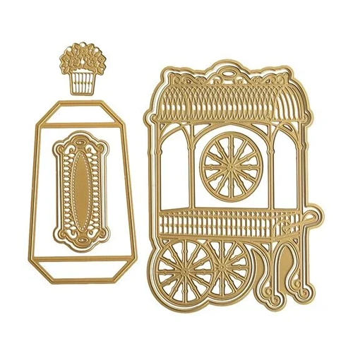 Anna Griffin - Dies - 3D Flower Cart Easel