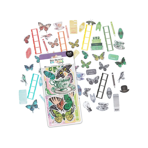 BoBunny - Colorful Story Collection - Ephemera - Icons