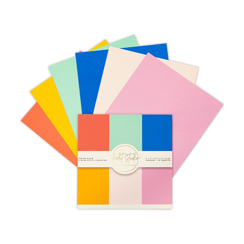 Violet Studio - 6 x 6 Paper Pad - Brights
