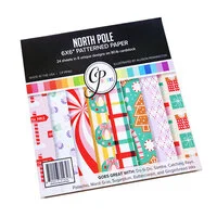Catherine Pooler Designs - Night Before Christmas Collection - 6 x 6 Patterned Paper Pad - North Pole