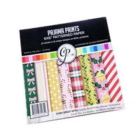 Catherine Pooler Designs - Night Before Christmas Collection - 6 x 6 Patterned Paper Pad - Pajama Prints