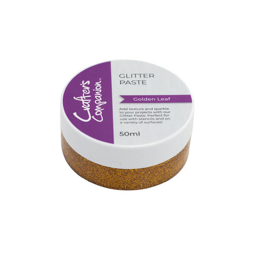 Crafter's Companion - Glitter Paste - Golden Leaf