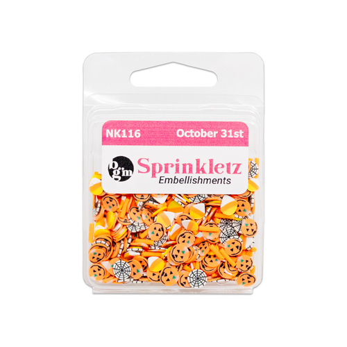Buttons Galore and More - Sprinkletz Collection - Embellishments - Halloween - October 31st