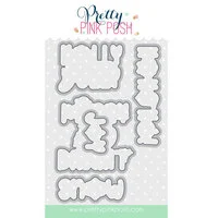Pretty Pink Posh - Dies - Holiday Word Scenes
