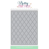 Pretty Pink Posh - Dies - Argyle Pierced Plate