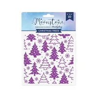 Hunkydory - Embossing Folder - Christmas Trees