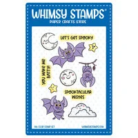 Whimsy Stamps - Clear Photopolymer Stamp Set - Let's Get Spooky