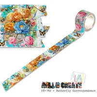 AALL and Create - Colourburst Botanicals Collection - Layer-It-Up - Washi Tape - Butterfly Correspondence