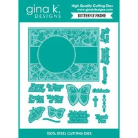 Gina K Designs - Dies - Butterfly Frame
