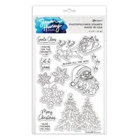 Ranger Ink - Simon Hurley - Clear Photopolymer Stamps - Ho Ho Ho