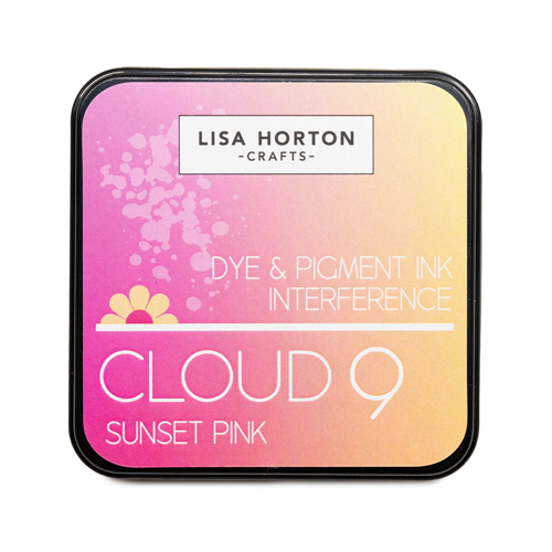 Lisa Horton Crafts - Cloud 9 - Metallic Interference Ink Pad - Sunset Pink